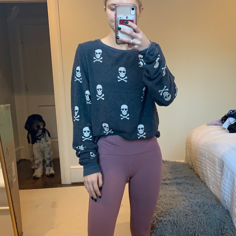 Wild fox skull sweater